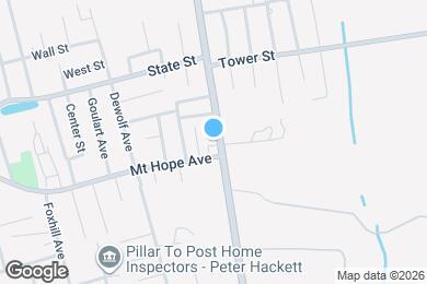 Map image of the property - 303 Metacom Ave