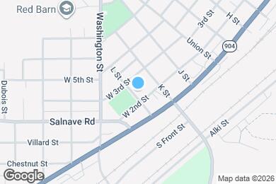 Map image of the property - 230 W 2nd St