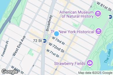 Map image of the property - 159 W 73rd St