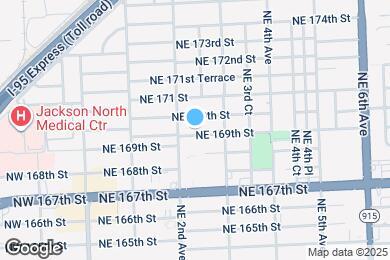Map image of the property - 231 NE 169th St