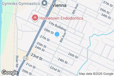 Map image of the property - 702 28th St