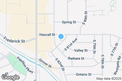 Map image of the property - 3330 S 82nd St