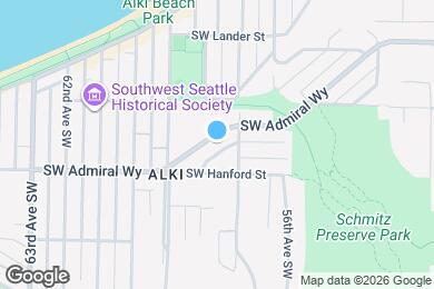 Map image of the property - 5714 SW Winthrop St