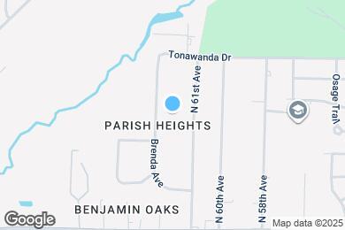 Map image of the property - 2001 N 61st Ave