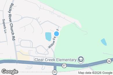 Map image of the property - 13503 Willow Falls Rd