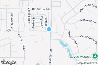 Map image of the property - 8469 Palm Springs Dr