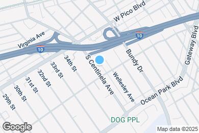 Map image of the property - 2474 S Centinela Ave