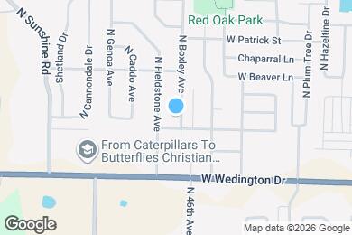 Map image of the property - 1295 N Boxley Ave