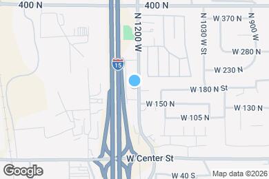 Map image of the property - 181 N 1200 W