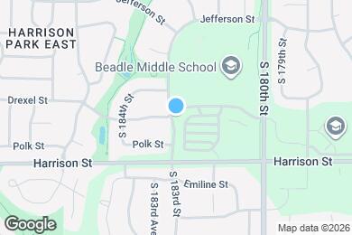 Map image of the property - 6810 S 182nd Ct