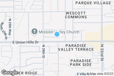 Map image of the property - 18611 North 28th Way