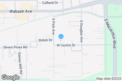 Map image of the property - 1203 W Centre St