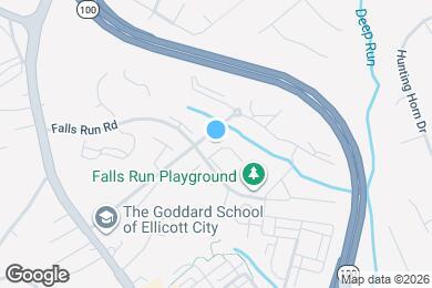 Map image of the property - 8503 Falls Run Rd