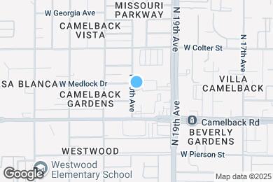 Map image of the property - 5043 N 20th Ave