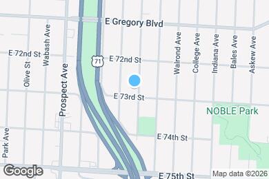 Map image of the property - 7240 Agnes Ave