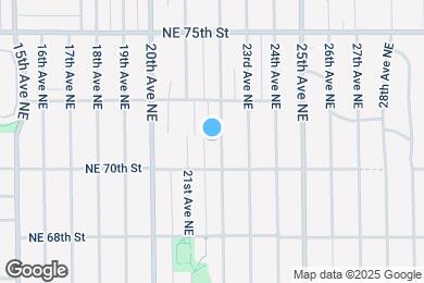 Map image of the property - 7025 Ravenna Ave NE