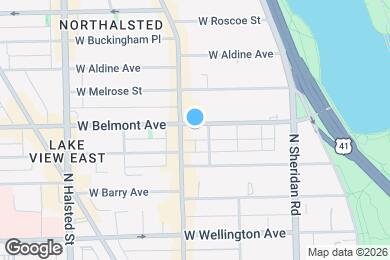 Map image of the property - 545 W Belmont