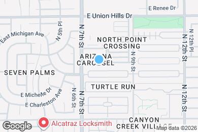 Map image of the property - 739 East Michigan Ave