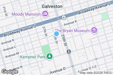 Map image of the property - 1212 26th St