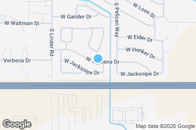 Map image of the property - 1285 W Verbena Dr