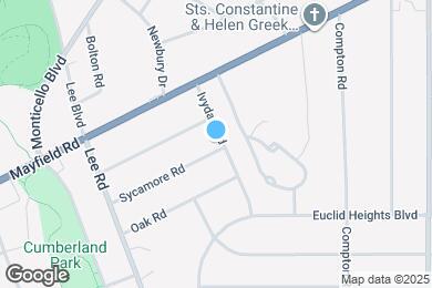 Map image of the property - 3241 Sycamore Rd