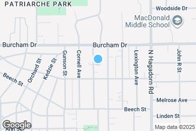 Map image of the property - 638 Stoddard Ave