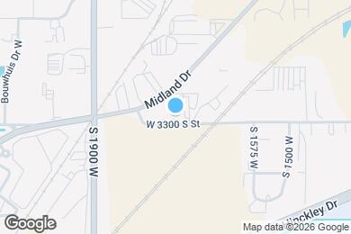 Map image of the property - 1718 W 3300 S