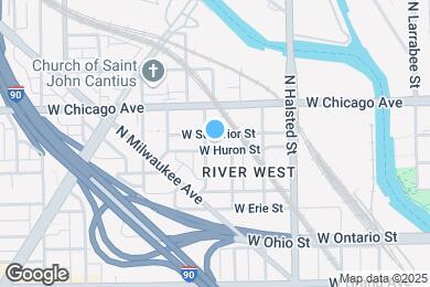 Map image of the property - 900 W Huron St