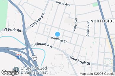 Map image of the property - 4124 Kirby Ave