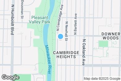 Map image of the property - 3262 N Cambridge Ave