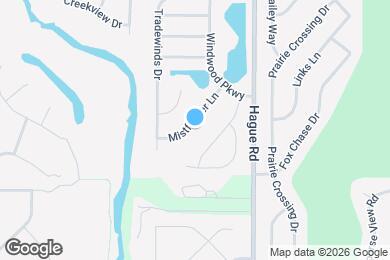 Map image of the property - 7687 Mistflower Ln