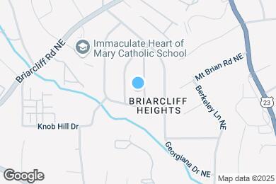Map image of the property - 1670 Bristol Dr NE