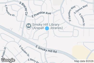 Map image of the property - 5449 S Ceylon Way