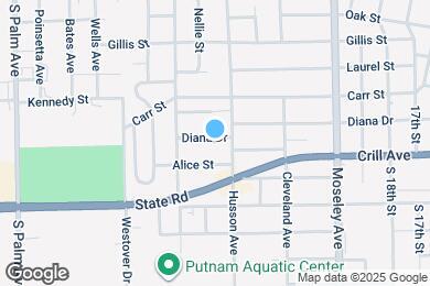 Map image of the property - 2207 Diana Dr