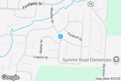 Map image of the property - 1095 Mastell Dr
