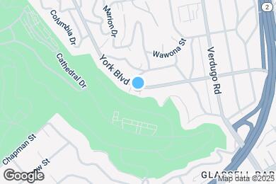 Map image of the property - 3810 York Blvd