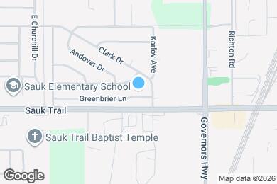 Map image of the property - 4120 Greenbrier Ln