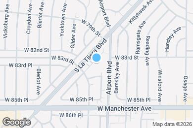 Map image of the property - 8318 Kittyhawk Ave