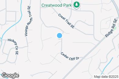 Map image of the property - 1783 Cedar Ridge Court Southeast