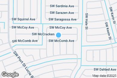 Map image of the property - 701 SW McComb Ave