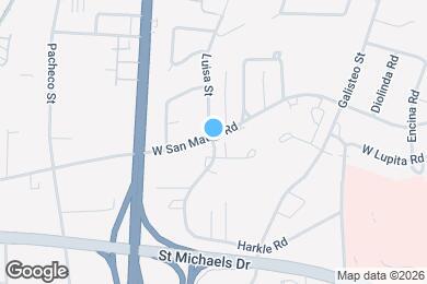 Map image of the property - 500 Calle De La Vuelta