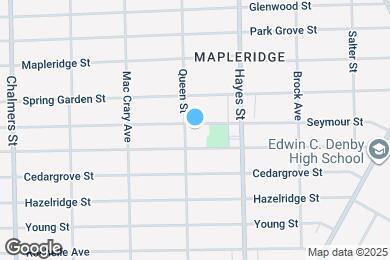 Map image of the property - 15018 Seymour St