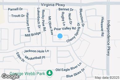 Map image of the property - 608 Cherry Spring Dr