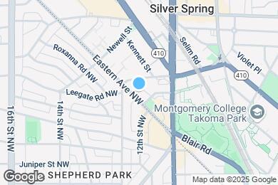 Map image of the property - 7915 Eastern Ave NW
