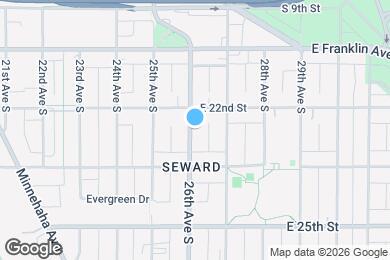 Map image of the property - 2221 26th Ave S