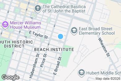 Map image of the property - 540 E Taylor St