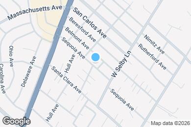 Map image of the property - 335 Sequoia Ave