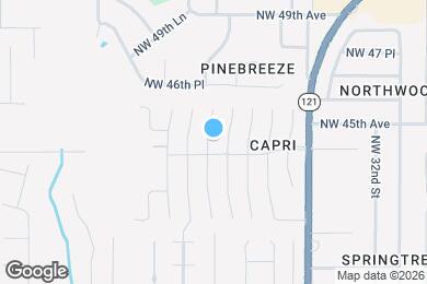 Map image of the property - 4423 NW 36th St
