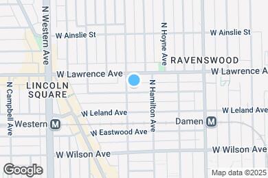 Map image of the property - 2172 W Giddings St