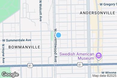 Map image of the property - 1752 W Summerdale Ave